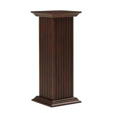 36 Inch Square Fluted Pedestal Cooper Classics Pedestals Pedestal Tables Accent Tables Liv Pedestal Table Furniture Pedestal Pedestal