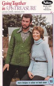 Check spelling or type a new query. Patons Knitting Going Together In 5 Ply Treasure Vintage 1970s Men Women Knitting Pattern No 376 Jumpers Sweaters Cardigans Jackets Mens Knitted Cardigan Jacket Pattern Vintage Knitting