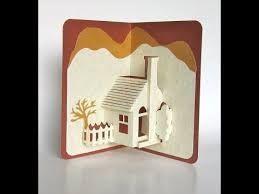 Connect with custom, printed cards that make awesome keepsakes. Pop Up 3d House Card Making Tutorial Paper Crafts Pop Up Cards Card Making
