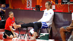 June mar fajardo and jokic. June Mar Fajardo Suffers Mild Ankle Sprain Sits Out Gilas Practice