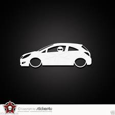 294 low and slow opel corsa d sticker aufkleber opc turbo gsi stickerbomb aufkleber opel corsa ebay
