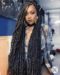 Goddess Locs Full Lace Wig 100 Handmade Tightly Done To Ensure Durability Lace Material 30 Inches Inches New In 2021 Locs Hairstyles Faux Locs Hairstyles Hair Styles