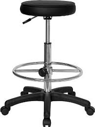 80 flash furniture kc96kg gg multi functional drafting stool with adjustable foot ring black chrome upholstered stool adjustable stool backless stools