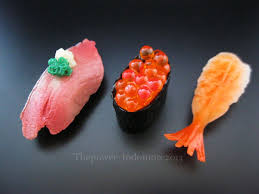 Fridge Magnet 3d Souvenir Lot Of 3 Realistic Japanese Fake Sushi Food Novelty Food Sushi Recipes Sushi Set