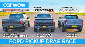 Every used car for sale comes with a free carfax report. Ford F150 Raptor V6 Turbo Vs F150 Raptor V8 Svt Vs Ranger Raptor Diesel Drag Race Rolling Race Youtube