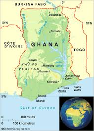 Physical map of ghana showing major cities, terrain, national parks, rivers, and surrounding ghana is divided into 16 regions that are further subdivided into 212 districts and then into councils and unit. Ghana Maps Accra Map Kumasi Map Easy Track Ghana