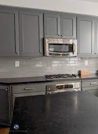 Established in 2012, backsplash.com offer a wide array of colors, patterns, and materials to satisfy all of your next renovation projects regarding kitchen cabinets, bathroom cabinet combinations, check our kitchen backsplash ideas pages for more design ideas. 4 Subway Tile Ideas For Your Kitchen Backsplash And Bathroom Gray Tile Backsplash Black Countertops Grey Kitchen Cabinets