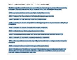 Executive Order Signed Into Congressional Registry Before After The 1950s Cointelpro King Alfred Plan Rex Knowledge And Wisdom Federal Register How To Plan
