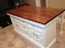 Self Made Island From An Antique Dresser My Wife Designed Kitchen Island Made From Dresser Interior Design Kitchen Small Diy Kitchen Remodel