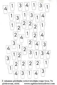 Anasinifi 2 Rakami Bulmaca Jpg 387 577 Piksel Okul Okul Oncesi Calisma Cizelgeleri Matematik Merkezleri