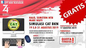 Check spelling or type a new query. Jelang Cpns 2019 Dibuka Bkn Gelar Simulasi Cat Di Sejumlah Wilayah Syarat Mudah Dan Kuota Terbatas Tribun Kaltim