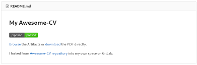 Now that you have an awesome resume template, you don't need to stare at a blank page. Automate Your Awesome Cv With Xelatex And Gitlab Ci Sergio Mendonca
