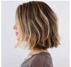 De Balayage Bob Is Een Ware Trend Deze Herfst Een Prachtig Kapsel Met Natuurlijk Ogende Highlights Bob Frisur Coole Frisuren Abgehackte Bob Frisuren