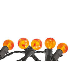 Maybe you would like to learn more about one of these? Home Accents 100 Light Orange Globe Led Halloween Lights The Home Depot Canada