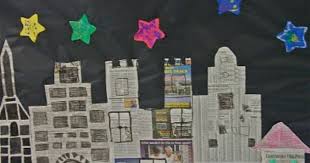 Cityscape Art Lessons Kids Art Projects Cityscape