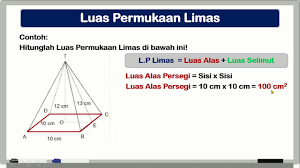 Apr 21, 2021 · keliling alas limas. Rumus Keliling Limas Segi Empat Mxbids Com