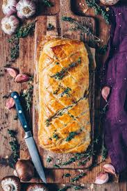 Mushroom Wellington Vegan Roast Recipe Mushroom Wellington Vegan Vegan Roast Dinner Vegan Christmas Recipes