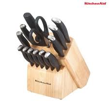 16 Piece Set Kitchenaid Knives Amp Knife Block At 51 Savings Off Retail Kitchen Aid Knife Block Set