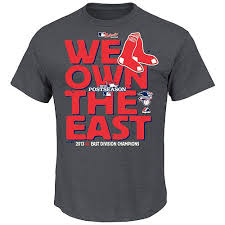 Boston Red Sox 2013 Al East Division Champions Official Clubhouse T Shirt Mlb Com Shop Atlanta Braves Shirt Atlanta Braves Apparel Atlanta Braves