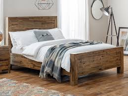 Julian Bowen Hoxton Rustic 4ft6 Wooden Double Bed Frame Explore our selections of beautiful wood grains, from light oak and pine for a fresh feel to dark stained wooden frames for a deep and earthy. julian bowen hoxton rustic 4ft6 wooden double bed frame