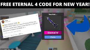 Developer of murder mystery 2! Free Eternal 4 Iv Code For New Year Revealed By Nikilis Free Mm2 Godlies 2021 Youtube