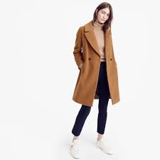 With an incredibly soft handfeel, this luxurious fabric was woven in italy. J Crew Collection Relaxed Topcoat In Camel Hair Lyst