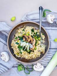 Risotto Aux Poireaux Et Champignons De Paris Free The Pickle Recette Risotto Poireaux Recette Simple Et Rapide Recette
