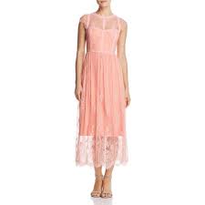 Parker Black Tesoro Lace Dress 255 Liked On Polyvore Featuring Dresses Peach Lace Dress Red Lace Dresses Lacy Dr Peach Lace Dress Dresses Parker Black
