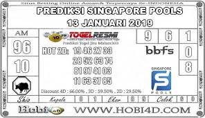 Prediksi Singapore Pools 13 Januari 2019 Angka Main 9 6 1 0 Bbfs 9 6 1 0 8 Kepala 0 1 Ekor 8 9 C B 6 0 Sh Singapore Pool Casino