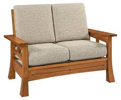 Amish Brady Loveseat Wooden Sofa Designs Sofa Design Wooden Sofa Set Designs