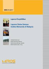 Nilai tempat puluhan & satuan. Pdf Laporan Status Semasa Institut Memandu Di Malaysia Zulhaidi Jawi Academia Edu