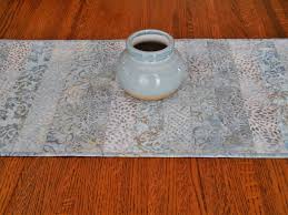 Blue Quilted Table Runner Bedroom Decor Dresser Runner Bureau Scarf Blue Batik Table Runn In 2020 Summer Table Decorations Dining Table Runners Batik Table Runners
