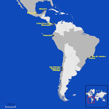 Latam offers an extensive range of destinations and the best airport and on board service. Stepmap Eccp Latam Landkarte Fur South America