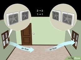 Use a ventless air conditioner without windows. How To Use Window Fans For Home Cooling 12 Steps With Pictures