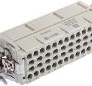 HARTING Heavy Duty Power Connector Insert, 16 A, HAN EE Series Male, 46  Contacts