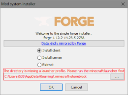 Aug 27, 2021 · once forge is installed, minecraft mods from curseforge can be downloaded, installed and played. Solved Can T Install Forge 1 12 2 14 23 5 2768 Using The Windows Installer Support Bug Reports Forge Forums