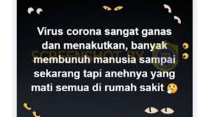 Agustus 2021 (2) juli 2021 (1) juni 2021 (11) mei 2021 (1) april 2021 (3) maret 2021 (4) februari 2021 (2. Cek Fakta Benarkah Pandemi Covid 19 Janggal Karena Korban Semua Meninggal Di Rs