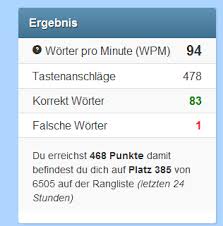 300 anschlaege pro minute sind absolut normal und kein weltrekord. Wieviele Anschlage Pro Minute Bekommt Ihr Hin Off Topic Vb Paradise 2 0 Die Grosse Visual Basic Und Net Community