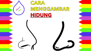 Gambar hidung untuk anak paud. Cara Menggambar Hidung Yang Mudah Untuk Pemula Nawa Art Belajar Menggambar Dan Mewarnai Itu Mudah Youtube