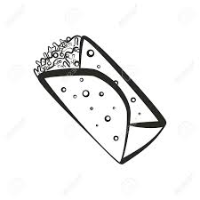 Black Isolated Vector Outline Burrito Icon Minimalistic Cartoon Royalty Free Cliparts Vectors And Stock Illustration Image 86183038 New users enjoy 60% off. black isolated vector outline burrito icon minimalistic cartoon