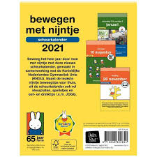 Kleur deze kleurplaat van bibi & bo zo mooi mogelijk in en maak een foto van jezelf met de kleurplaat en stuur die via de facebookpagina van bibi de bij in. Nijntje Beweeg En Scheurkalender 2021