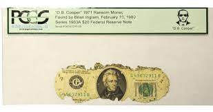 Colbert, founder of tjc consulting inc. Notes From D B Cooper Hijack Ransom In Display
