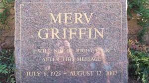 Take a zombie apocalypse for example. 10 Celebrity Tombstones Worth A Laugh Mental Floss