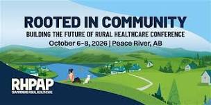 2026 RHPAP Conference - Peace River, AB