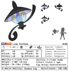 Competent Lampent Evolution Chart 2019