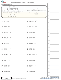 Multiplication worksheets for multiplication with decimals. Multiplying And Dividing Decimals Worksheets Pdf Multiplication Of Decimals
