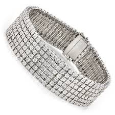 Diamond earrings celebrate a special birthday, anniversary or just because with a pair of diamond earrings from zales. Mens Sterling Silver Bracelets 6 Row Diamond Bracelet 1 01ct 310527