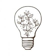 34 Ideas Nature Art Journal Leaves Light Bulb Art Drawing Art Drawings Simple Light Bulb Art