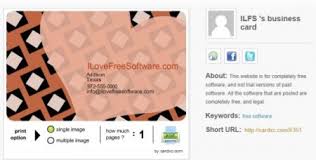 Free business cards to design create a free business card online in minutes! 5 Free Websites To Create Online Business Cards