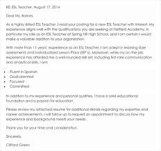 If you need unique cover letter please proceed to our editor. Teacher Cover Letter 12 Best Sample Letters Examples